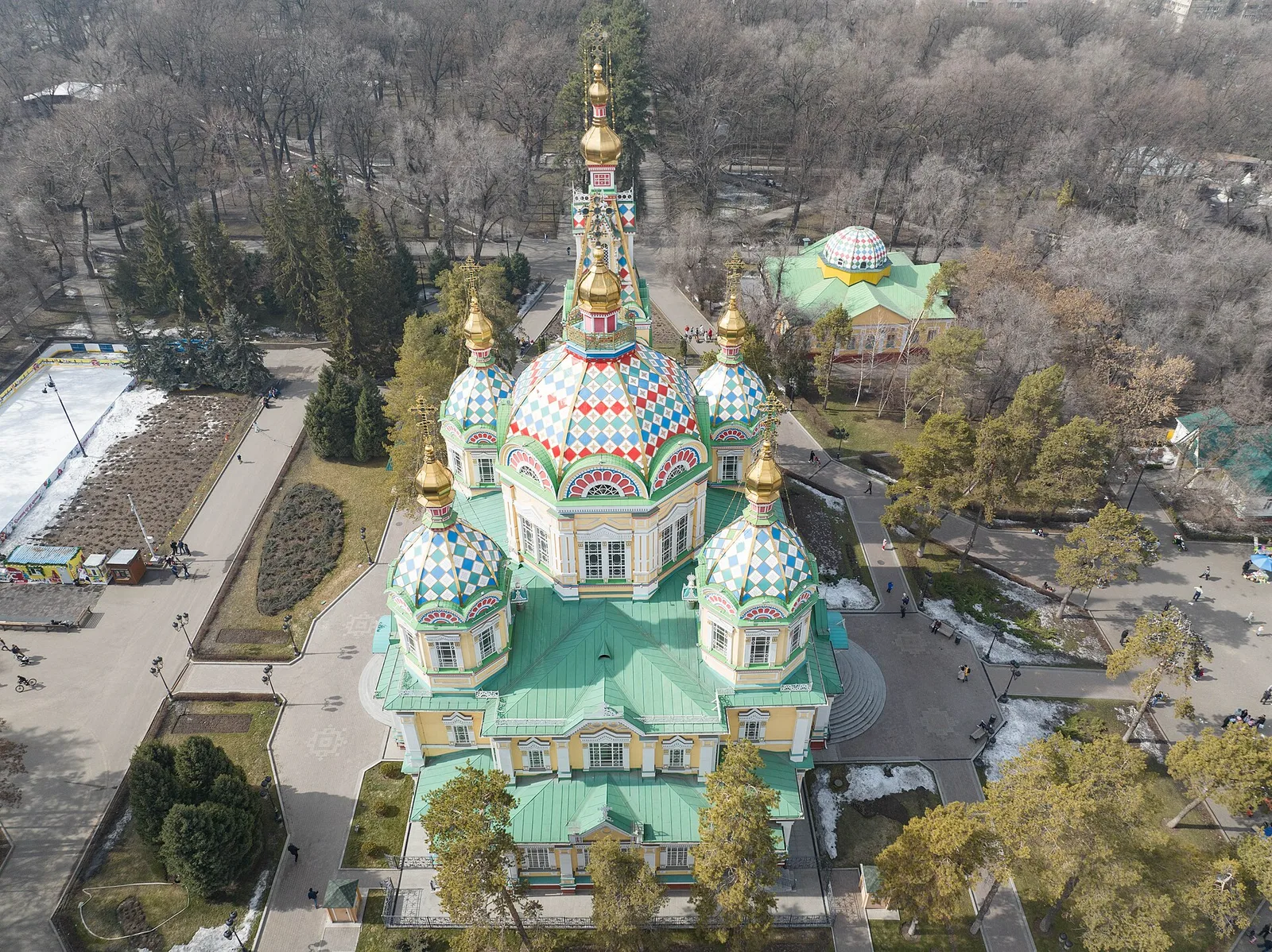 28 Panfilov Guardsmen Park in central Almaty