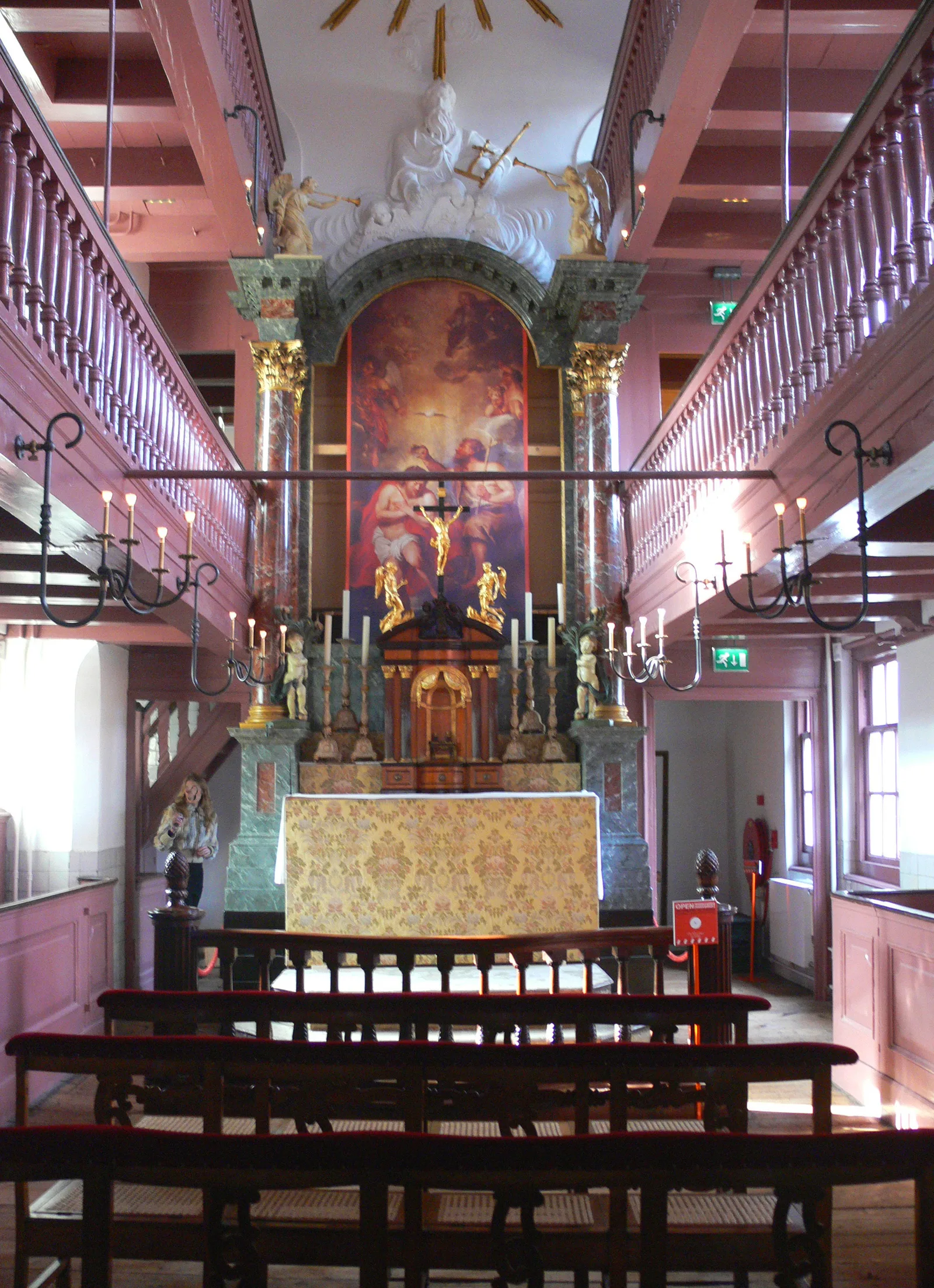The attic church inside Ons' Lieve Heer op Solder