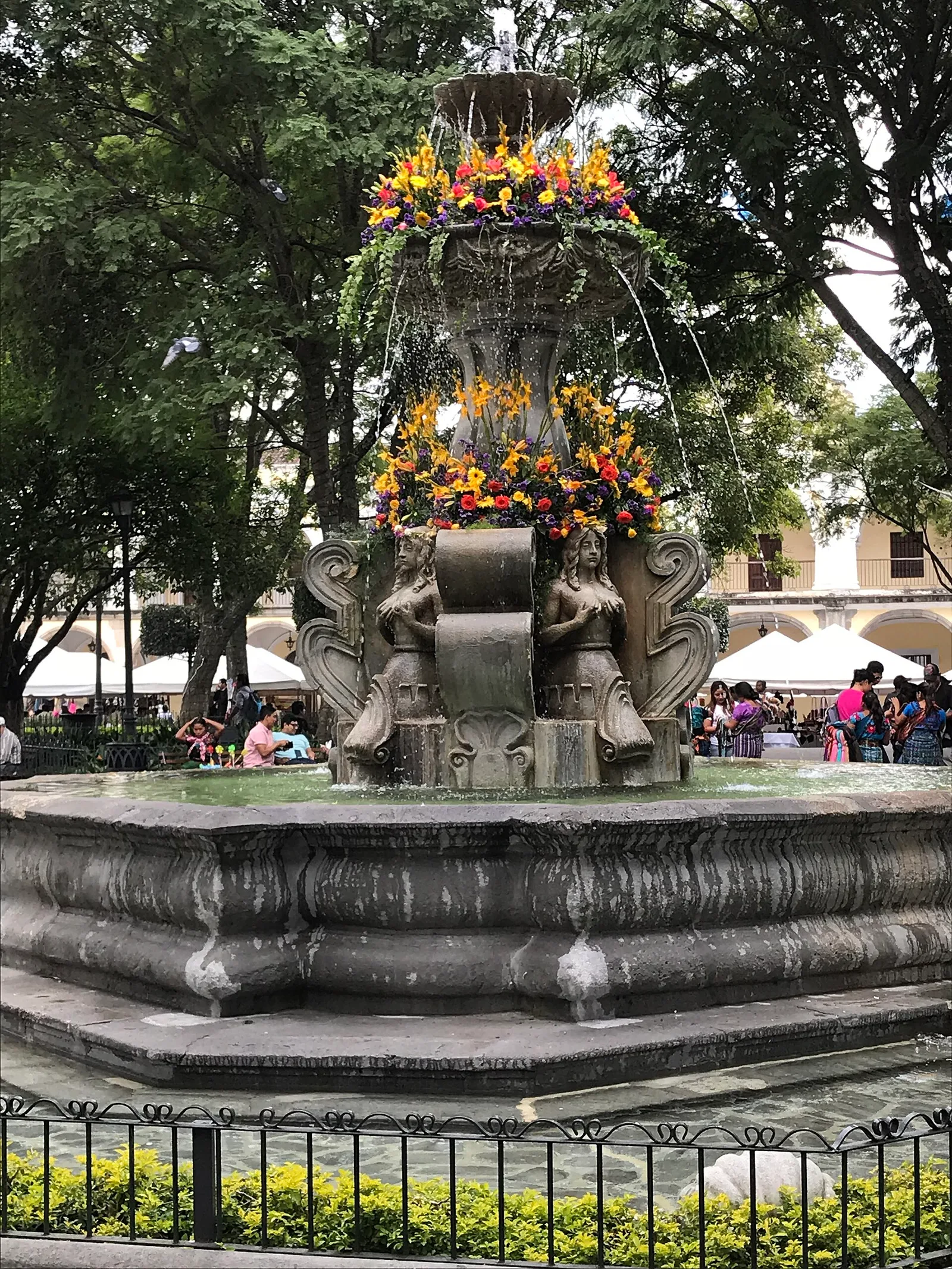 Parque Central de Antigua Guatemala in Antigua Guatemala