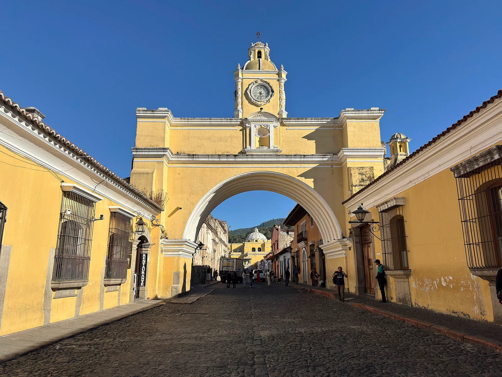 Arch Street in Antigua Guatemala