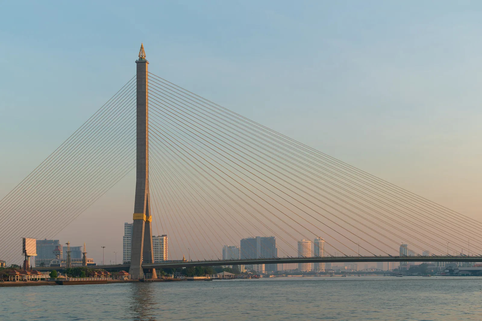 The Chao Phraya riverside in Bangkok
