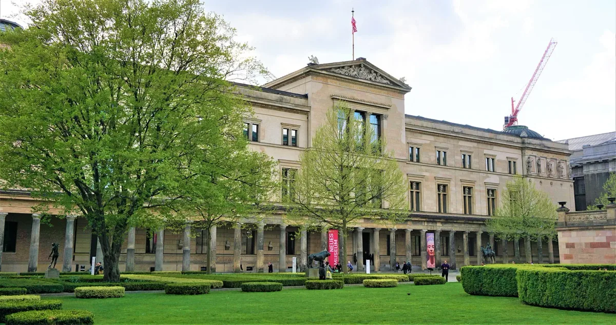 Neues Museum on Museum Island in Berlin