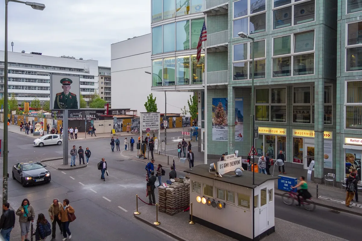 Checkpoint Charlie in Berlin