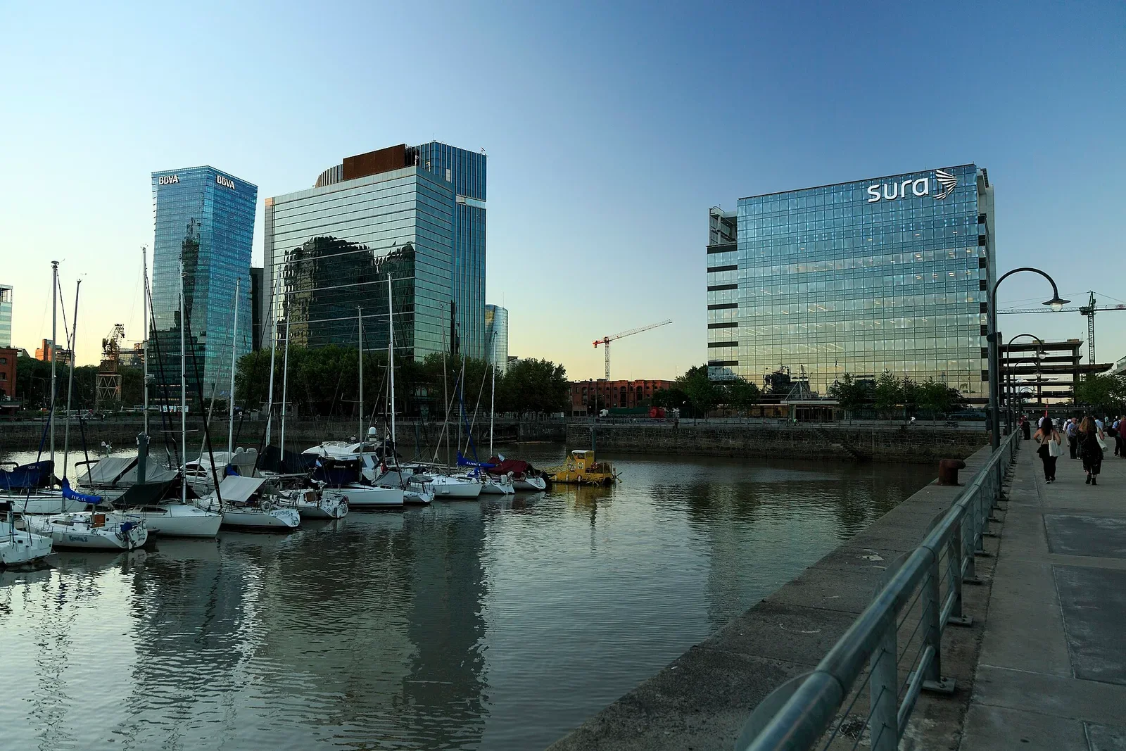 Puerto Madero waterfront in Buenos Aires