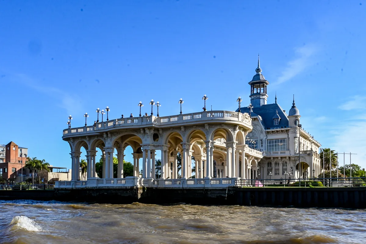 Water channels in the Tigre Delta near Buenos Aires
