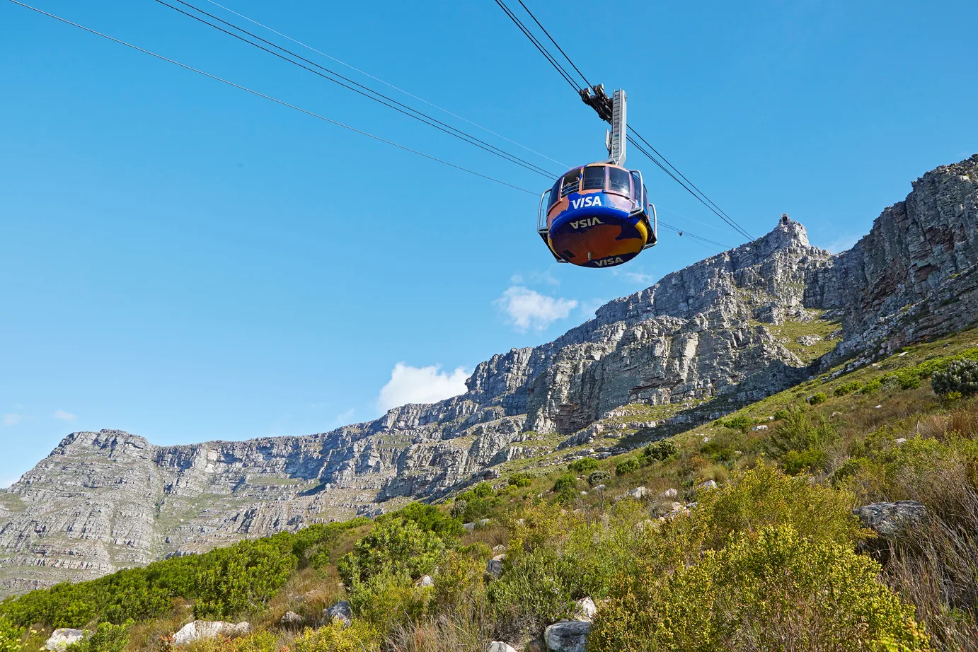 Table Mountain Aerial Cableway in Cape Town
