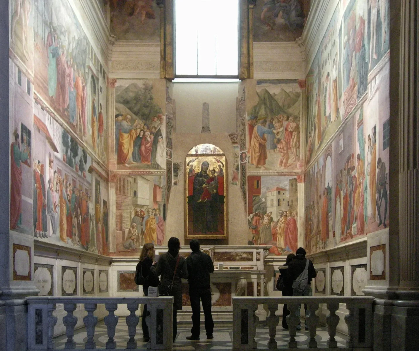 Brancacci Chapel frescoes in Florence