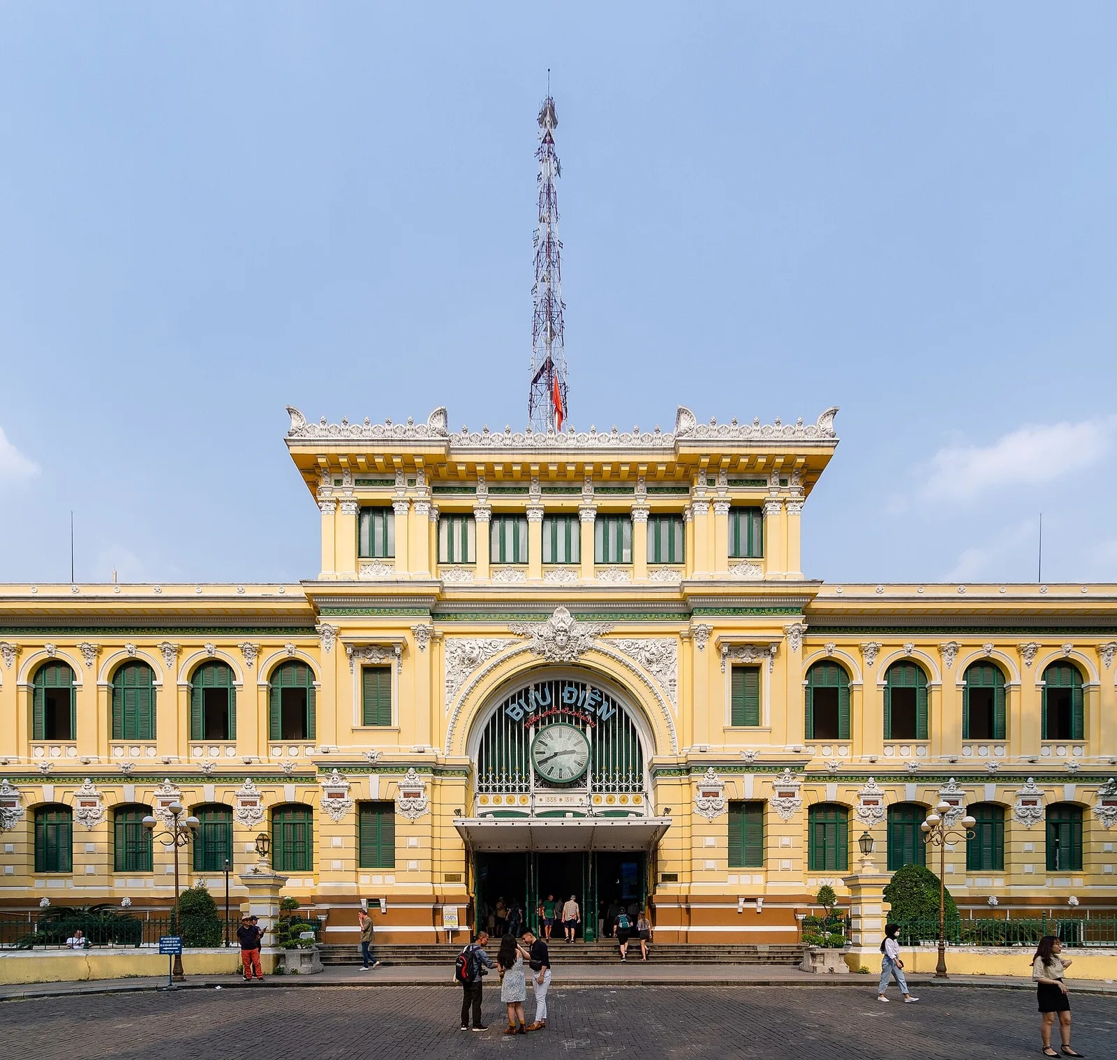 Saigon Central Post Office in Ho Chi Minh City
