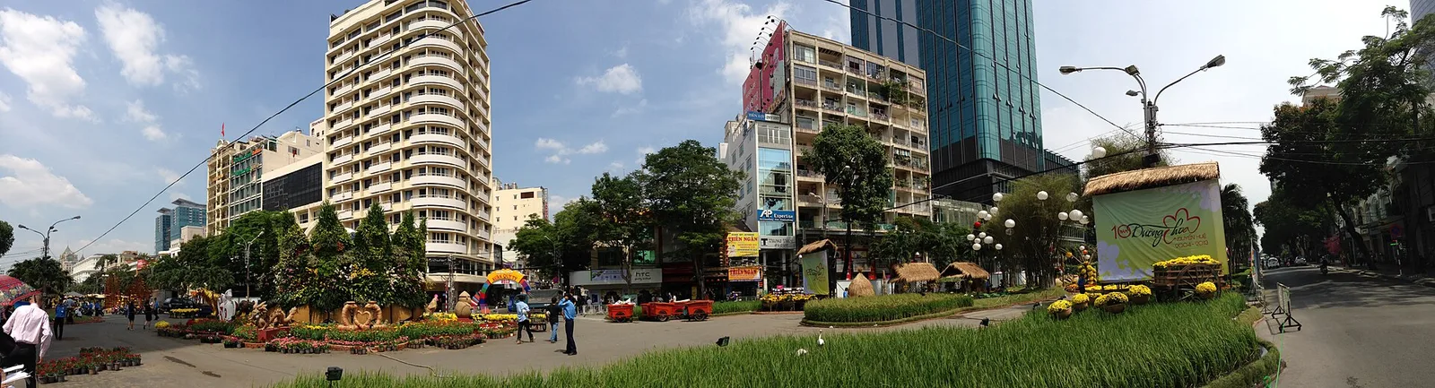 Nguyen Hue Walking Street in Ho Chi Minh City