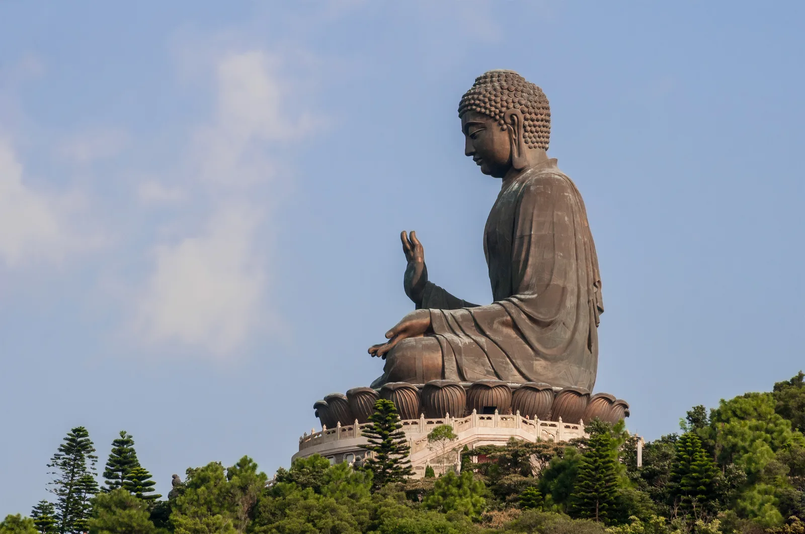 Tian Tan Buddha on Lantau Island, Hong Kong
