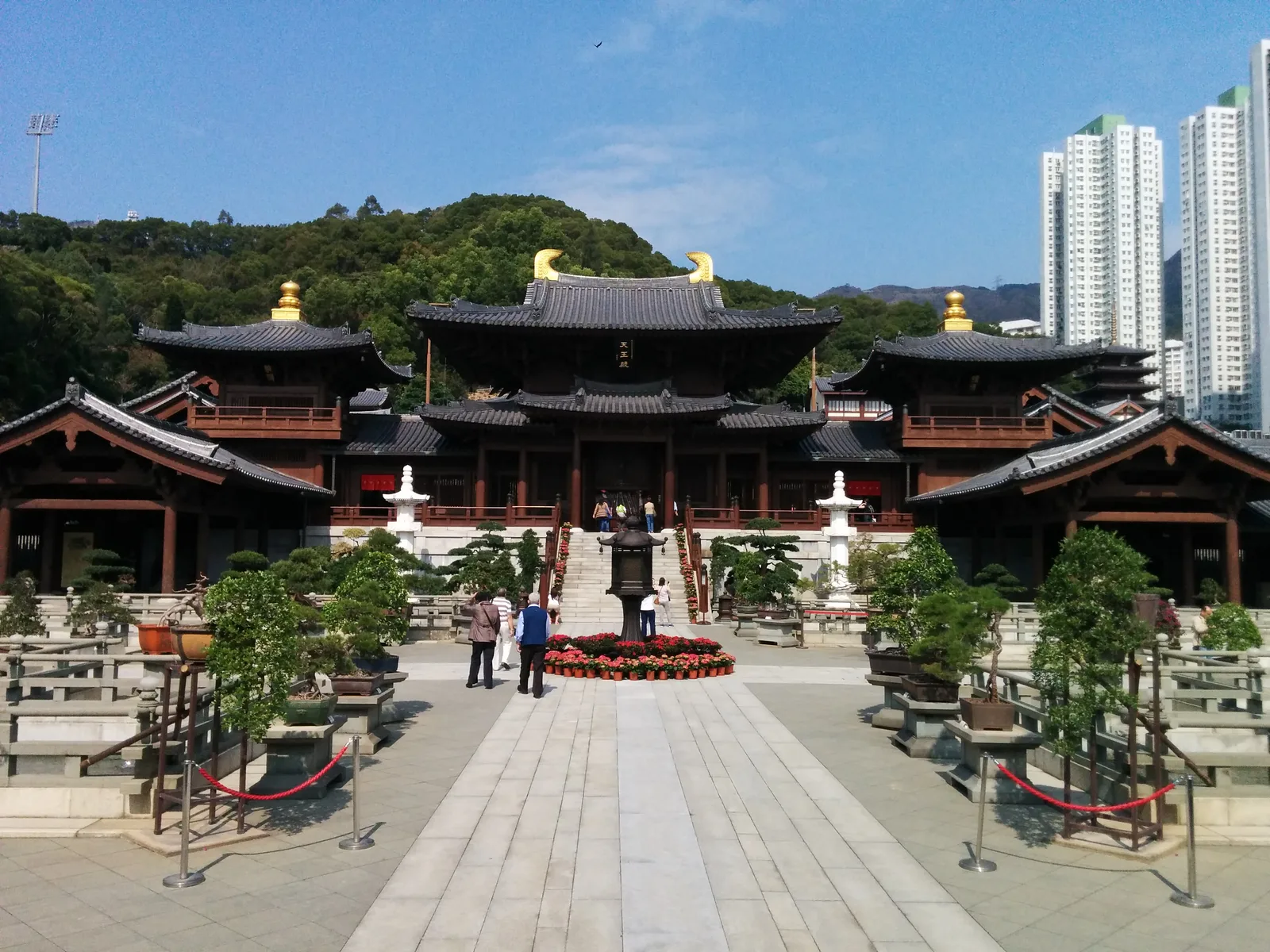 Chi Lin Nunnery in Hong Kong