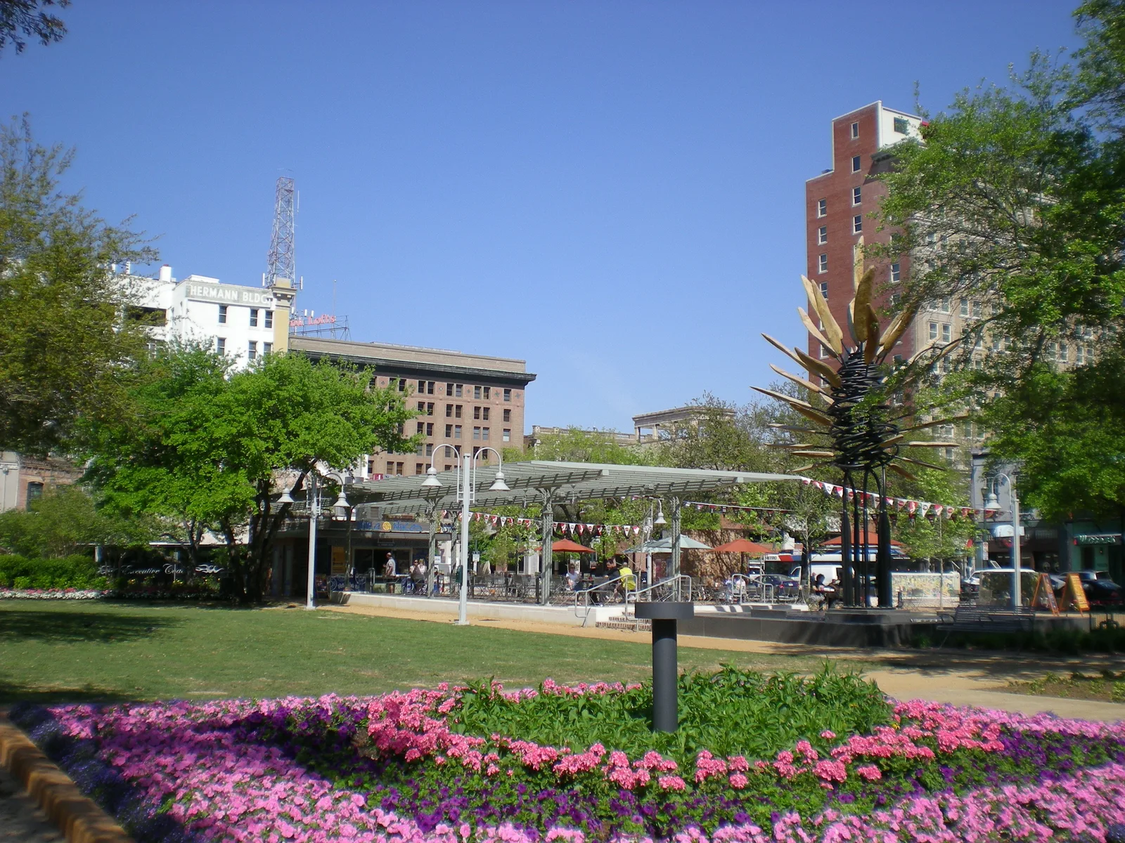 Market Square Park in Downtown Houston