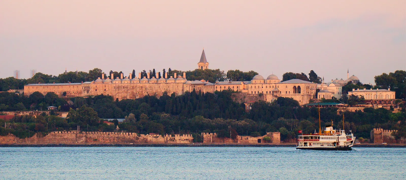 Topkapi Palace overlooking Istanbul