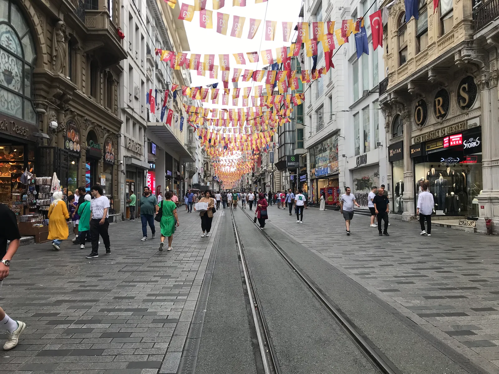 İstiklal Caddesi in Beyoğlu, Istanbul