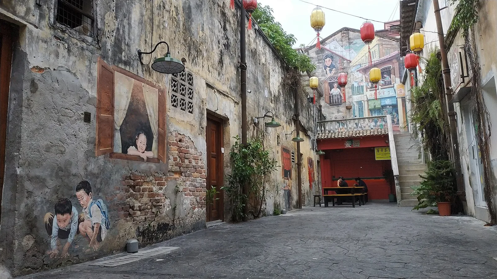 Kwai Chai Hong heritage alley in Kuala Lumpur