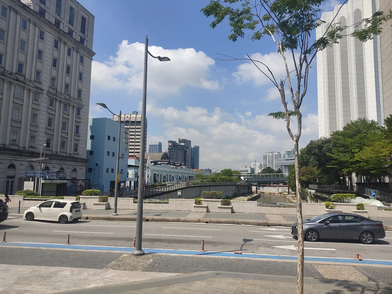 River of Life and Masjid Jamek in Kuala Lumpur