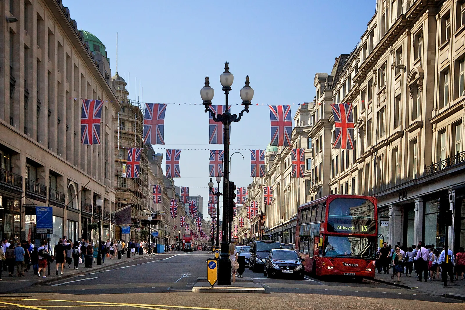 Regent Street in London
