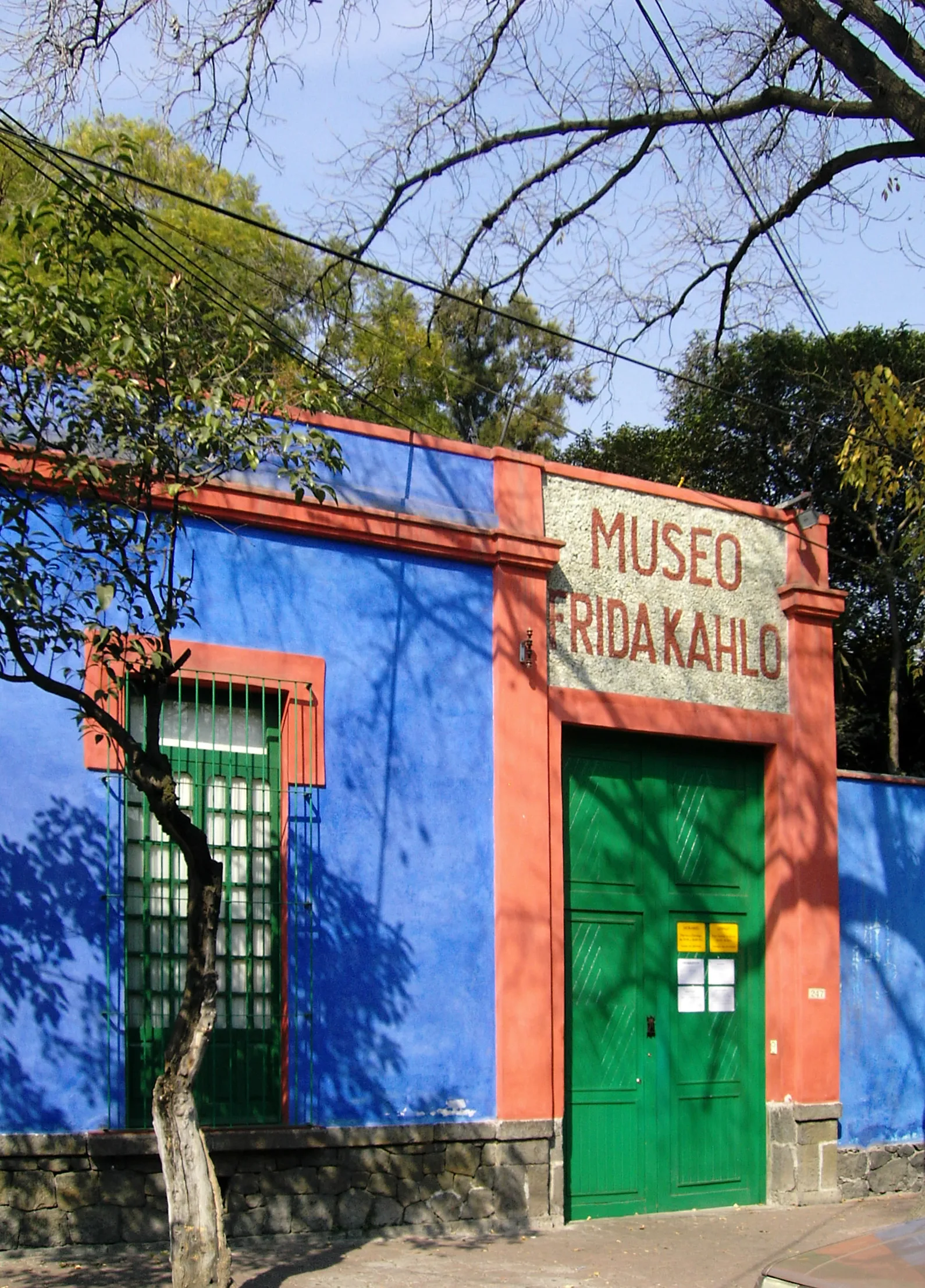 Frida Kahlo Museum, Casa Azul, in Coyoacán