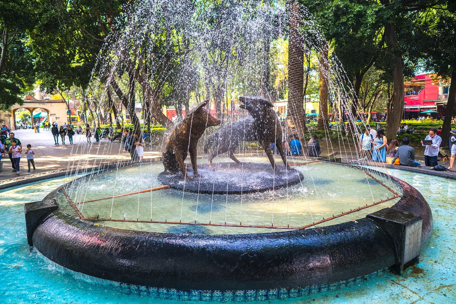 Plaza Coyoacán in Mexico City