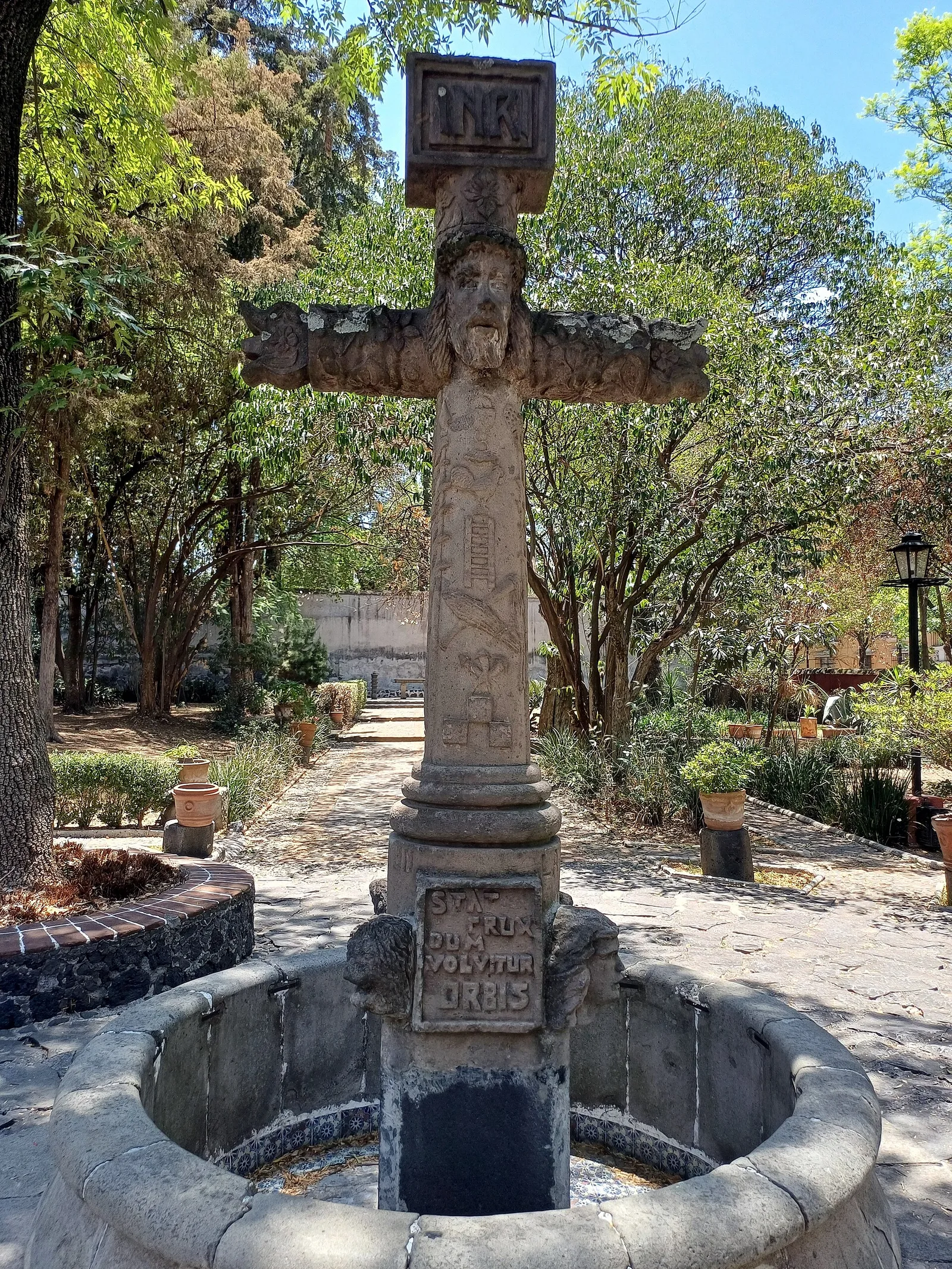 Plaza de los Arcángeles in San Ángel, Mexico City