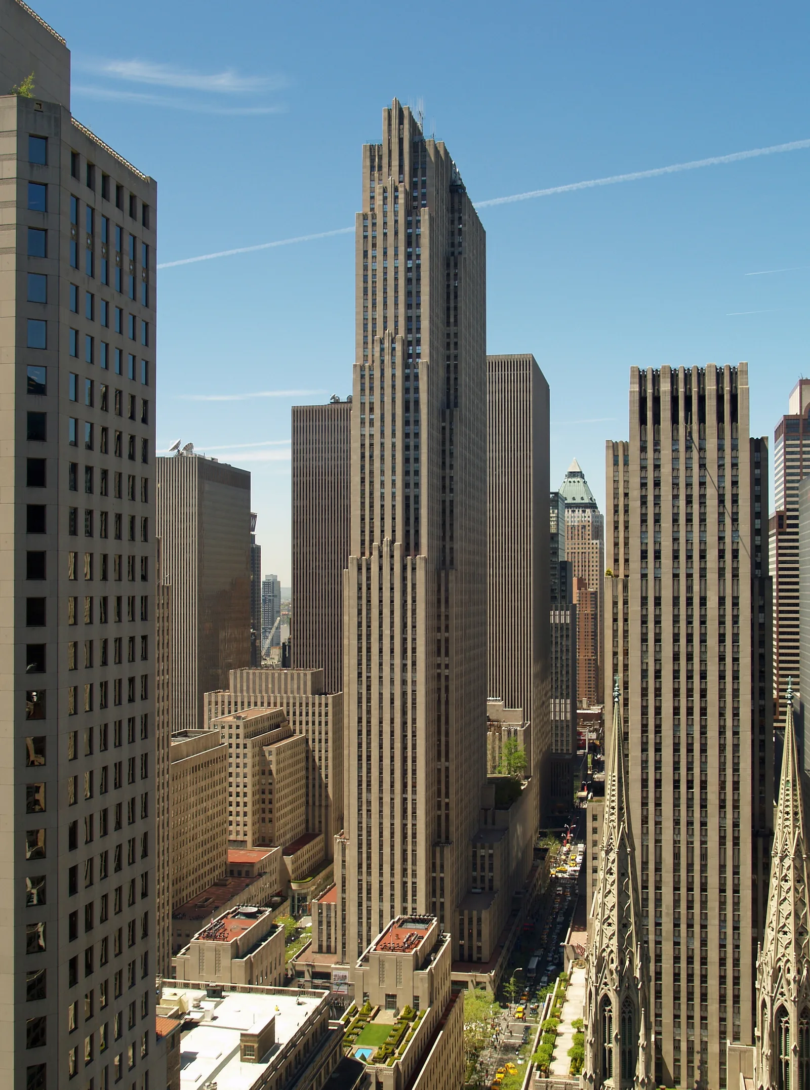 Rockefeller Center in Midtown Manhattan