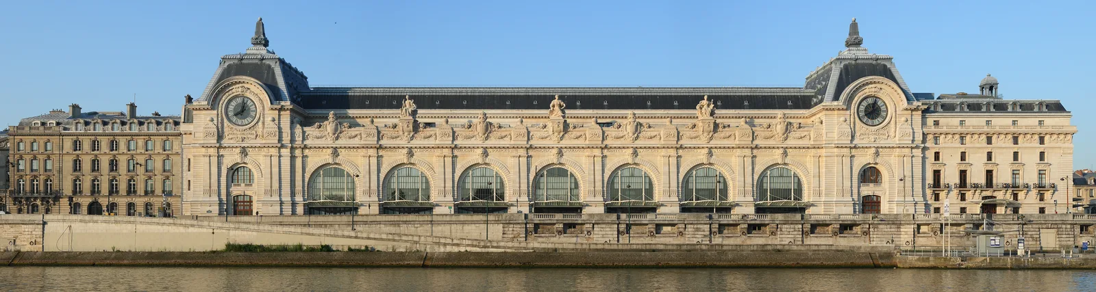The Musée d’Orsay building on the Left Bank in Paris