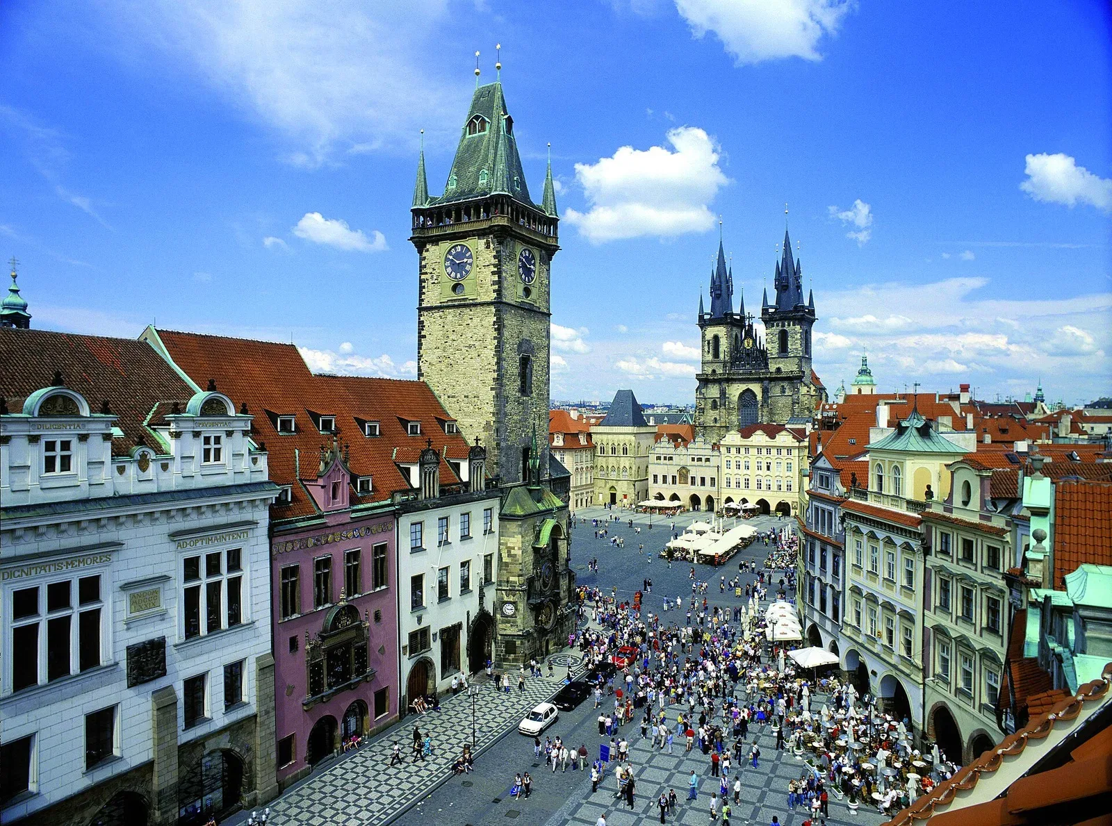 Old Town Square in the itinerary