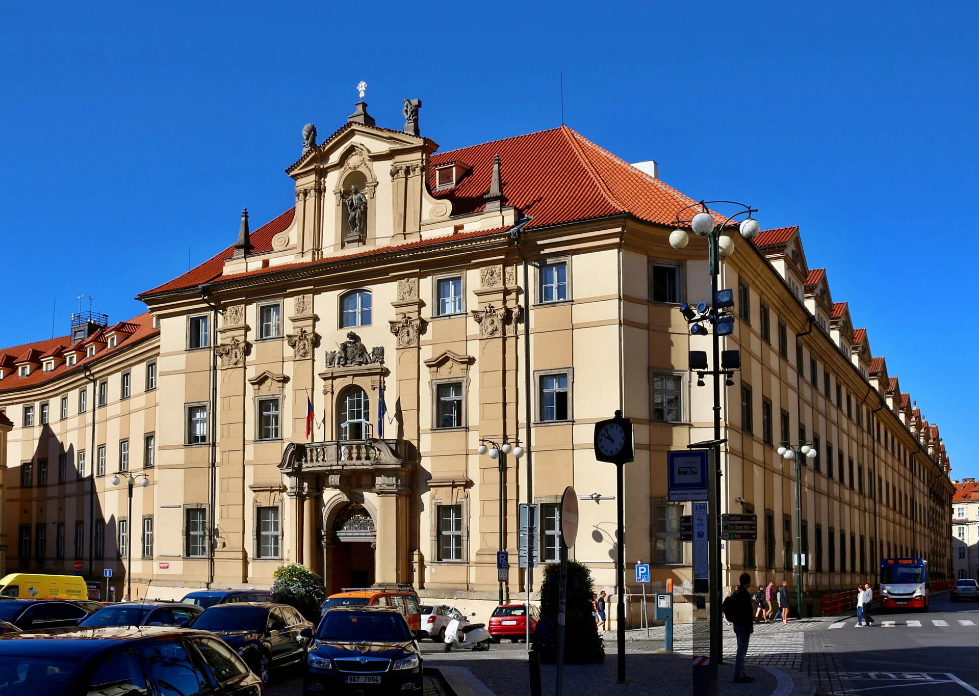 Klementinum in the itinerary