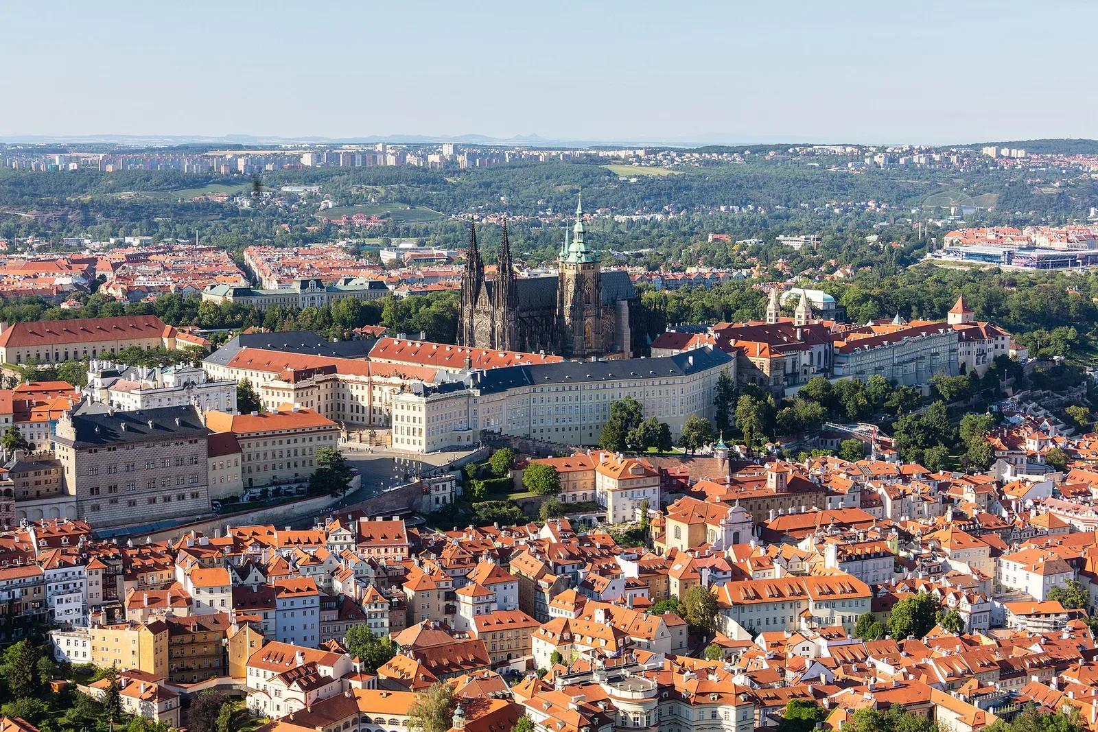 Prague Castle in the itinerary