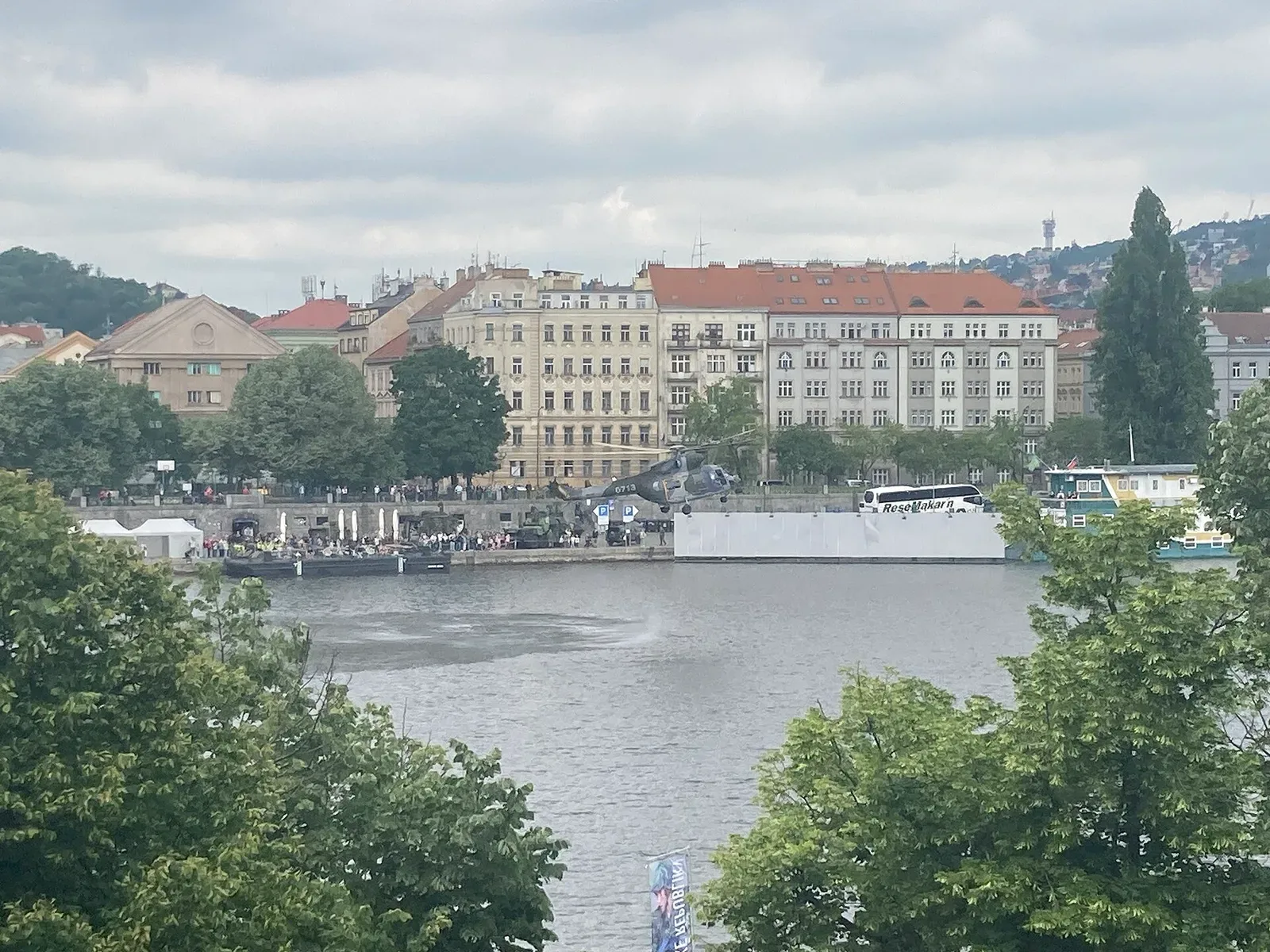 Náplavka Riverbank in the itinerary