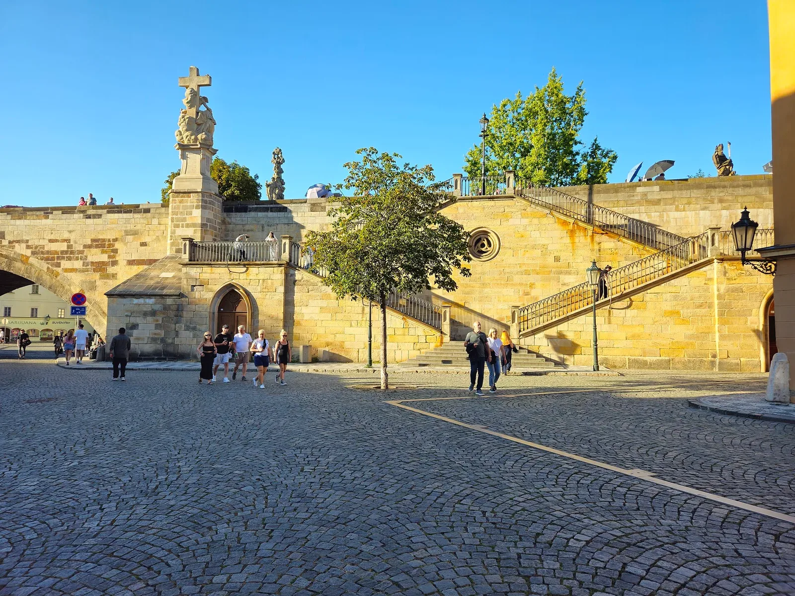Charles Bridge in the itinerary