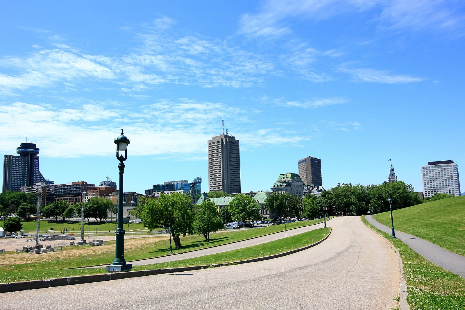 Plains of Abraham in Quebec
