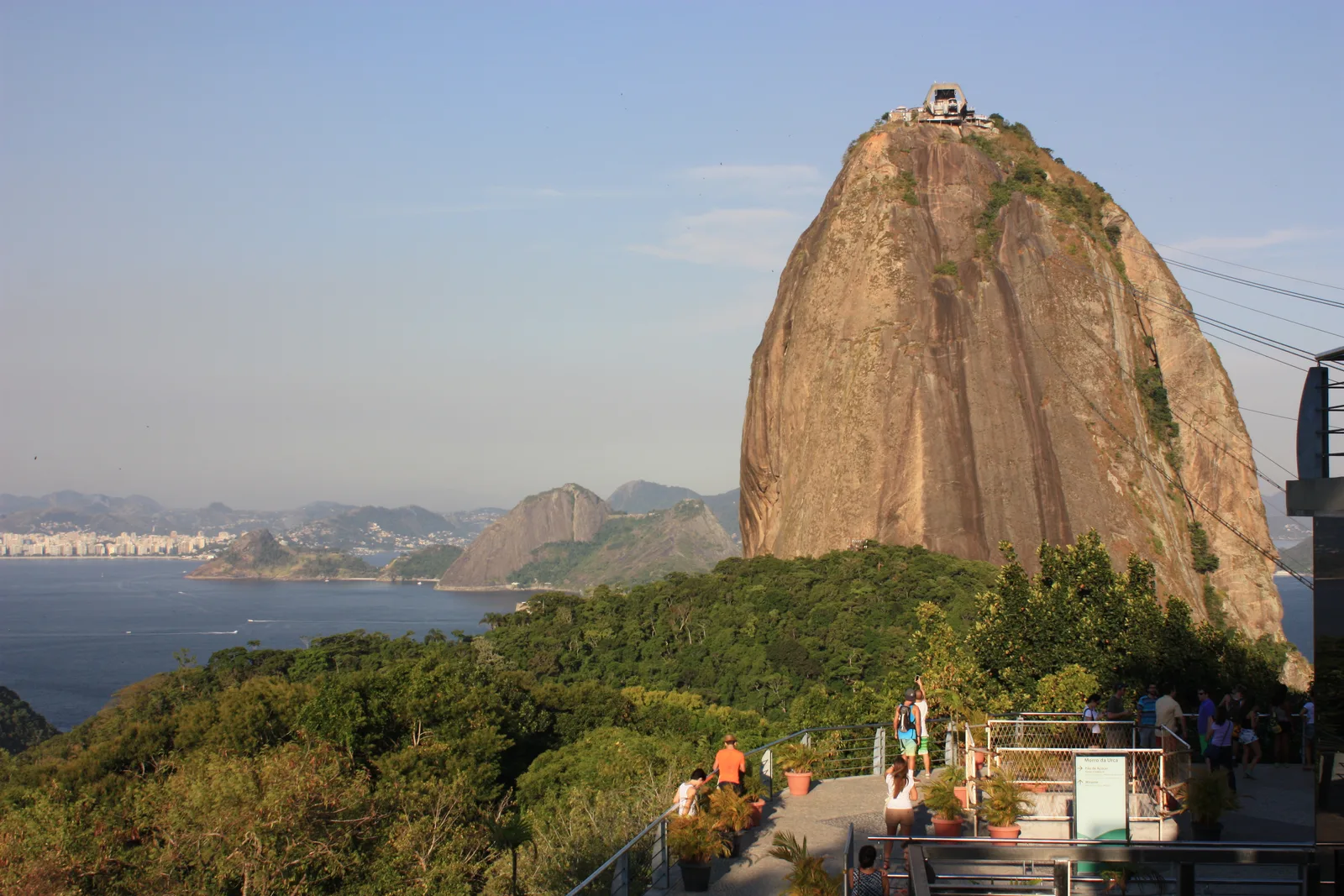 Sugarloaf Mountain and Guanabara Bay in Rio de Janeiro