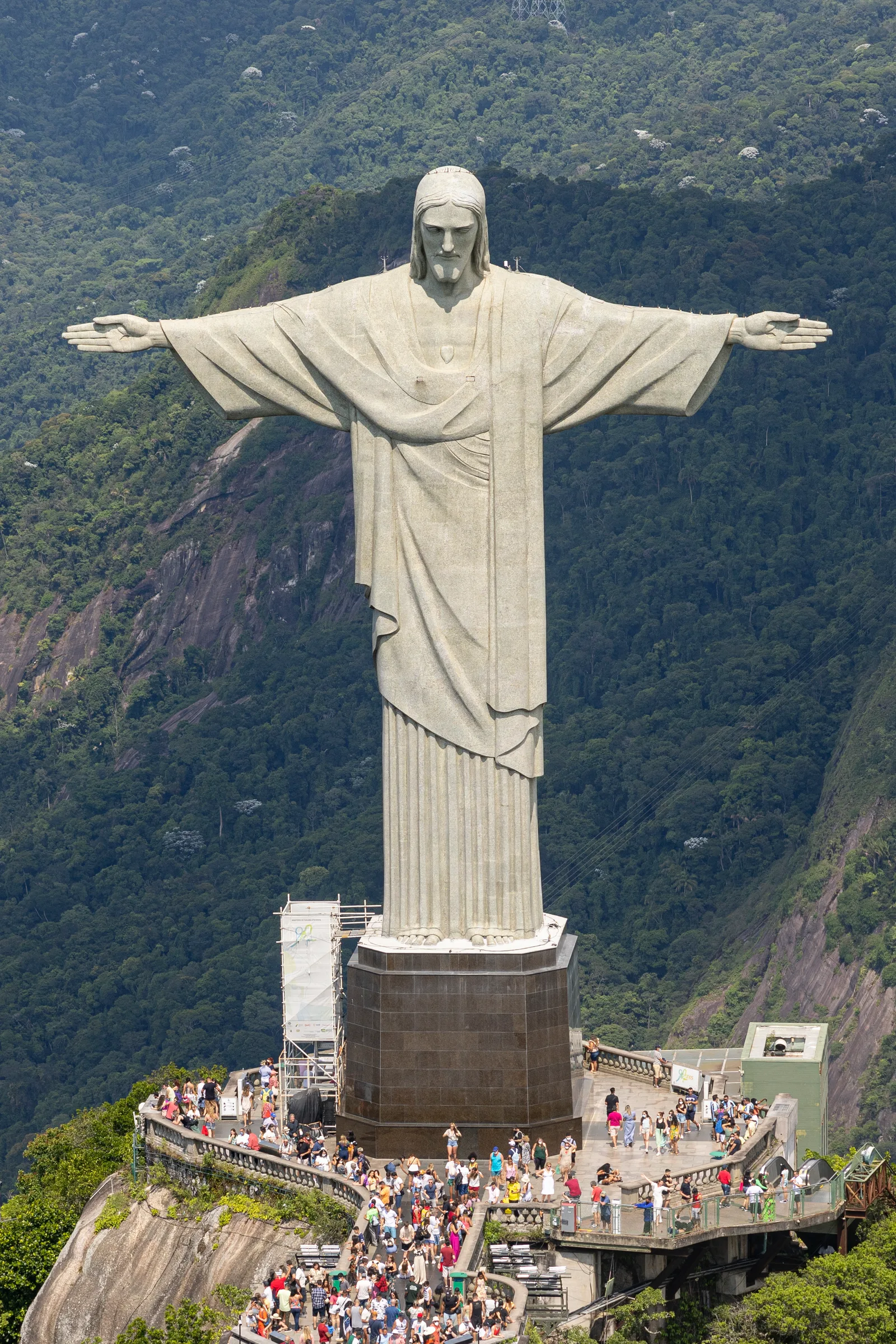 Christ the Redeemer statue above Rio de Janeiro