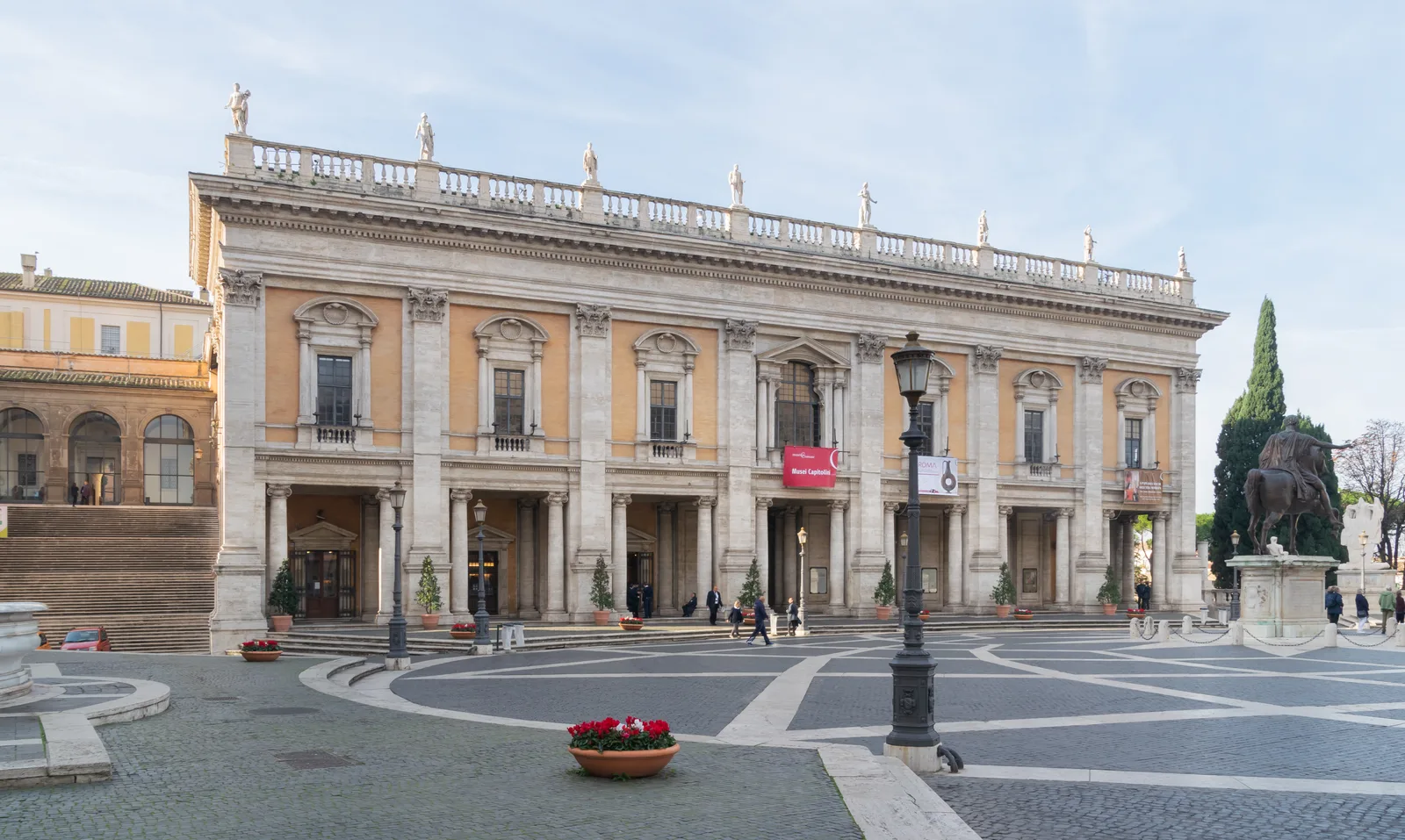 The Capitoline Museums on Capitoline Hill in Rome