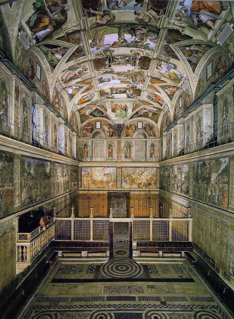The Sistine Chapel in Vatican City