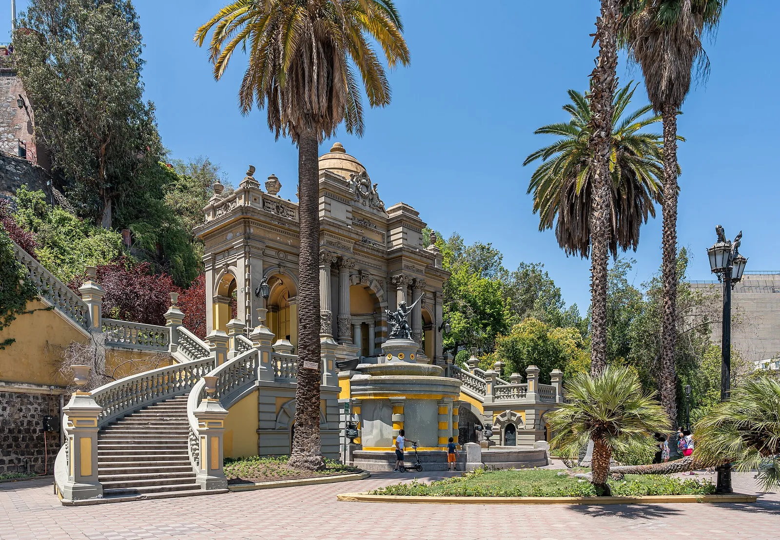 Santa Lucía Hill in Santiago