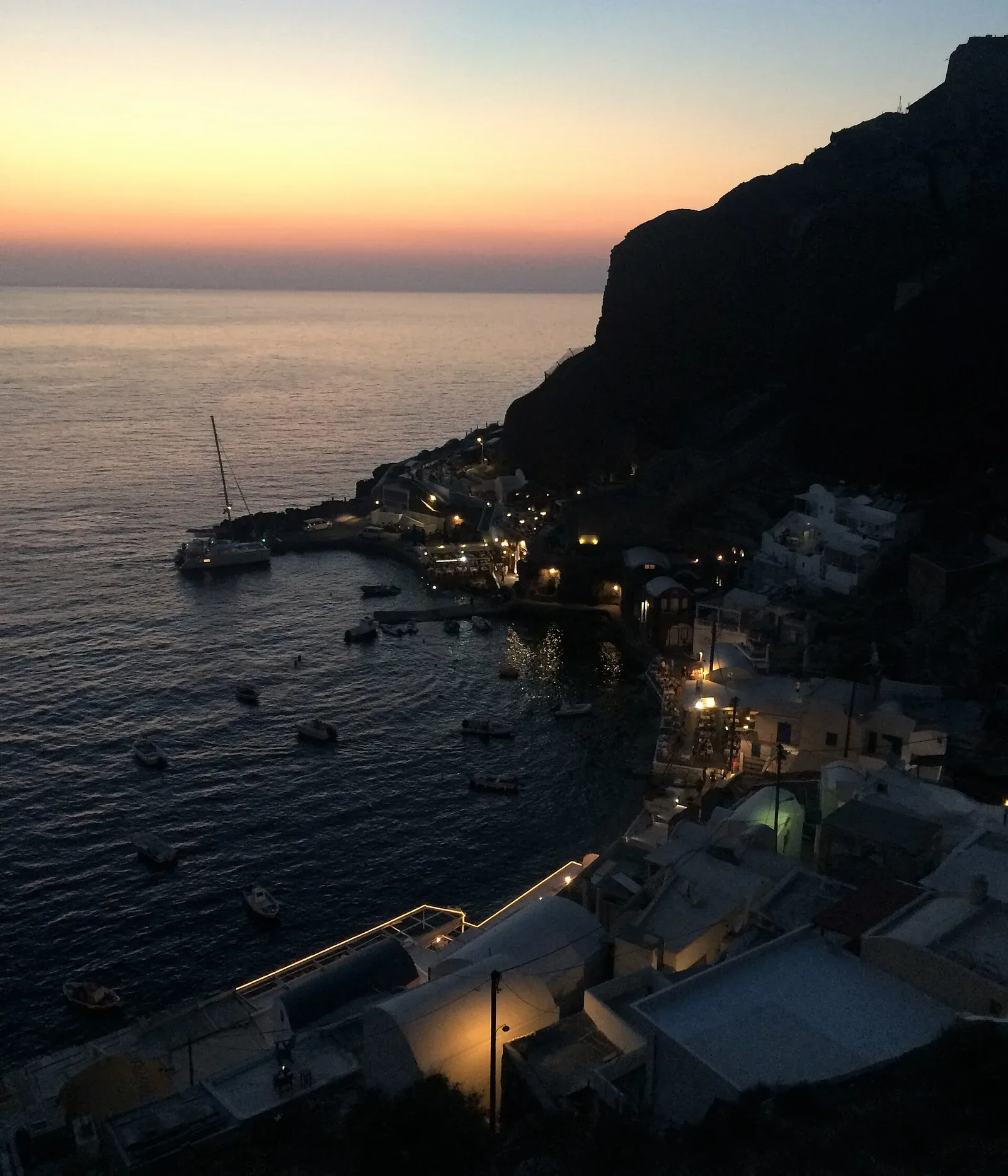 Ammoudi Bay in the itinerary