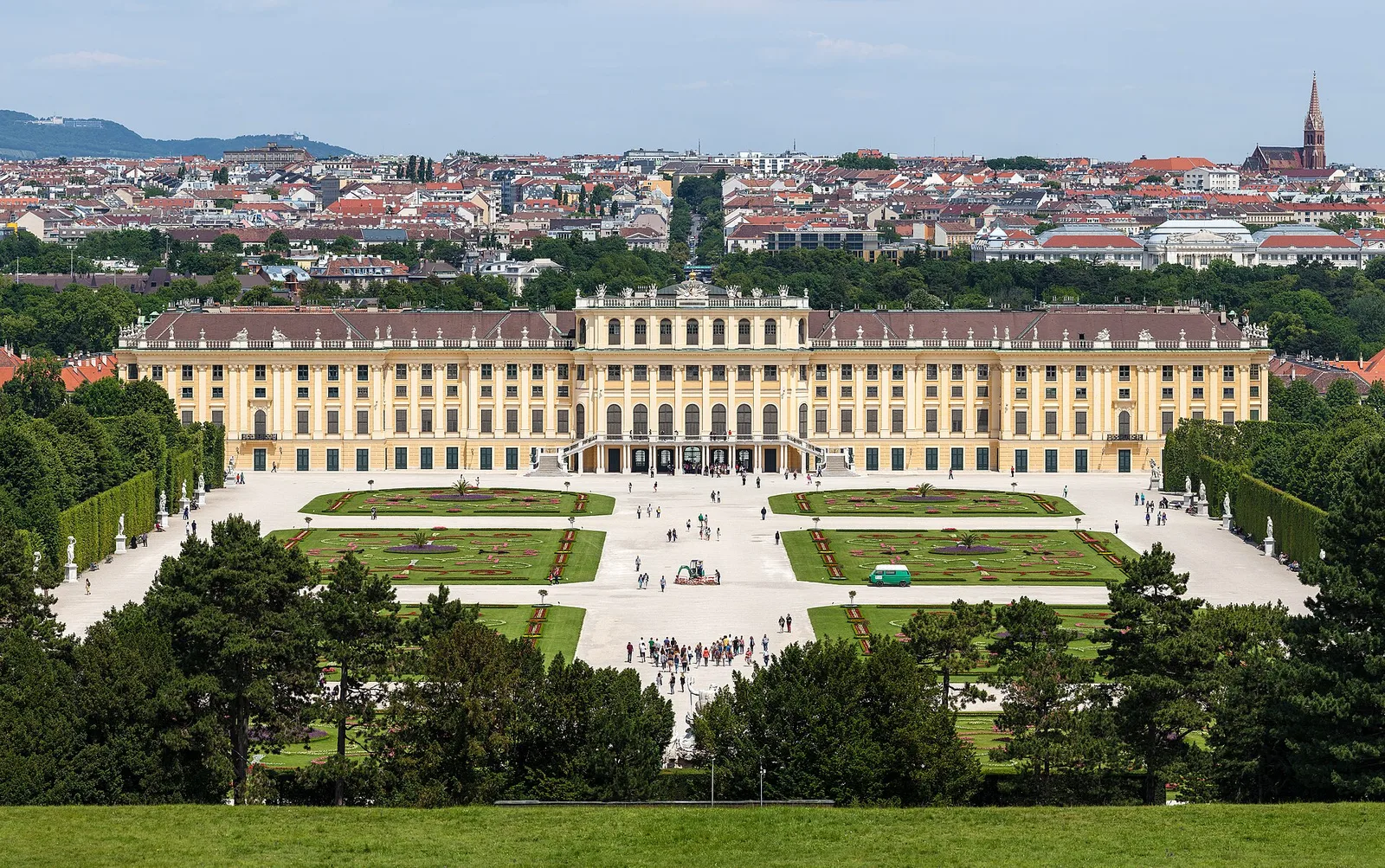 Schönbrunn Palace, the Habsburgs' summer residence